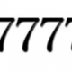 スコア７７７７出せ