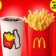 マックのポテト1回