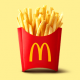 マックのポテト一回！！