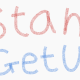 Stand Getuup　ルビー＝ラズリ