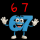 ６７を６７回