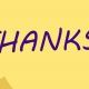 THANKSタイピング