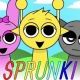 SPRUNKIキャラクタータイピング