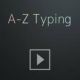 A-Zタイピング