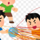 ドッジボール一回