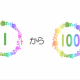 1〜100までの数字タイピング！