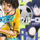 サッカーアニメのタイトルタイピング