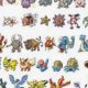 100種類のポケモンタイピング