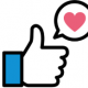 いいね押して