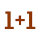 １＋１＝