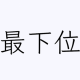 最下位が勝ち！