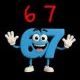 ６７or２１or２５or６６６