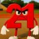 ２１