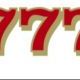 777がでたらめっちゃらっきー