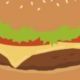 テリヤキバーガーと一回打つだけ！