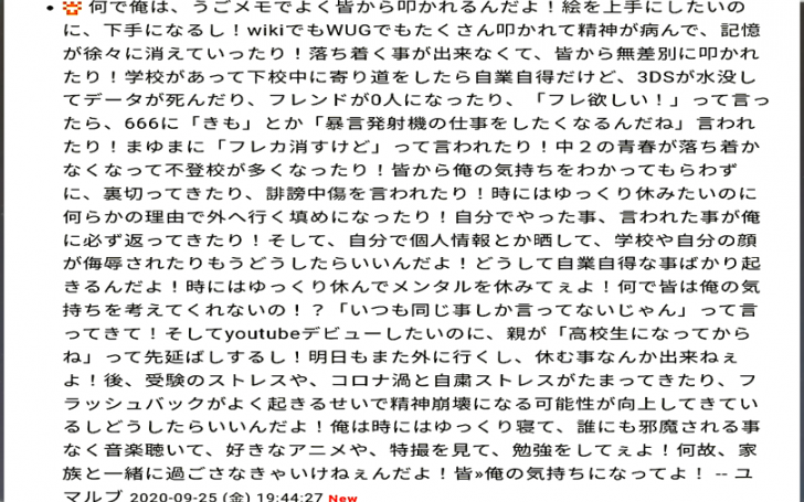 ゆうちゃんの長文精神崩壊 タイピング練習の マイタイピング